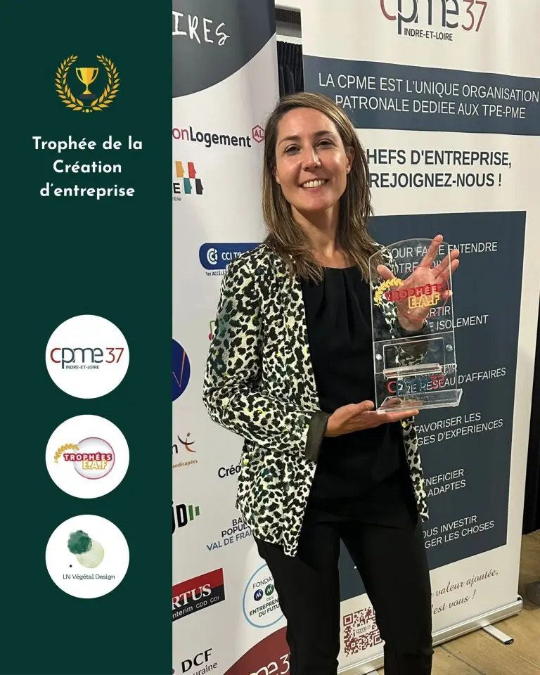 Trophée CPME LN Végétal Design